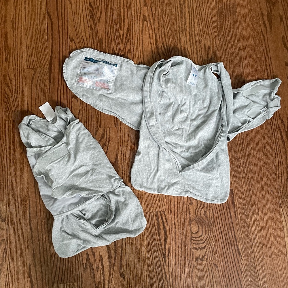 Lot of 2 Halo Sleepsack Swaddles, size small 3-6m